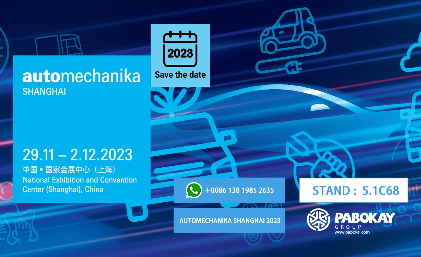  Automechanika Shanghai - Messe Frankfurt 2023